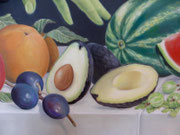 Obstmahl, Detail