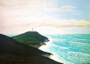 Regenwolken in Wales, 50x70 (Privatbesitz)