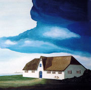 Reetdachhaus in Nordfriesland, 70x50