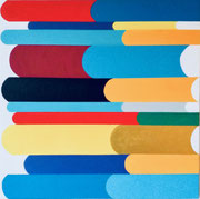 Das goldene Buch, 80x80, Acryl (Privatbesitz)