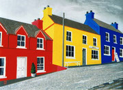 Strassenzug in Schottland, 40x30