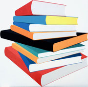 Das schwarze Buch, 80x80,Acryl (Privatbesitz)