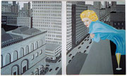 Blick auf Manhattan, 80x50