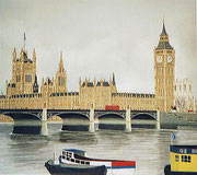 House of Parliament in London, 50x45 (Privatbesitz)