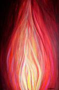 "FLAME OF LOVE", 60x90x4