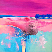 "HELLO SPRING" - 40 cm x 40 cm / FOR SALE/Acrylique sur toile/ 400€