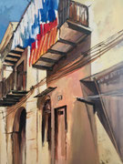 "UNA MATTINA D'ESTATE" - 60 Cm x 80 cm /FOR SALE/Acrylique sur toile/650€