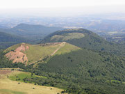 Vulkanlandschaft in der Auvergne