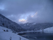 Sonnenaufgang am Wägitalersee