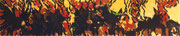 2000 100x400cm pant on canvas