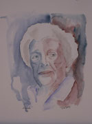 Christa, Aquarell, 31x41 cm, vergeben