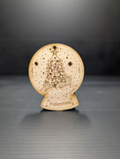 Christbaumschmuck Schneekugel Weihnachten