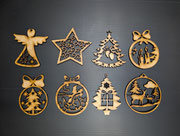 Geschenkbox Christbaumschmuck Weihnachten Mittel