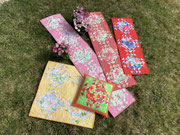 Sommerromanse Tischläufer 34x100/133/166cm, Tischdecke 67x67cm & Kissen 40x40cm