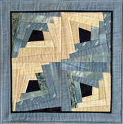 Log Cabin Modern Tischdecke 55x55cm