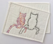 Silhouette Mug Rugs 24x18cm