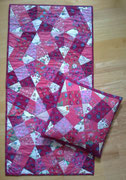 Tischläufer 108x45cm & Kissen 40x40cm