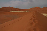 Gratwanderung - Blick auf das Dead Vlei