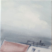 O.T., 2020, Acryl auf Leinwand, 30 x 30 cm