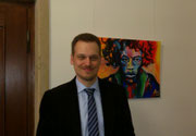 Der Künstler und Jimmy Hendrix