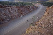 Stand Ende November 2010 - vom Brückenbau, Blick nach Westen in Richtung Agios Nikolaos