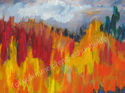 Spätsommer - 2010 - Mischtechnik - 30x40 cm (in Privatbesitz)