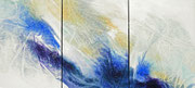BRANDUNG VOR DEN KREIDEFELSEN - 2014 - Acryl - 70x150 cm (in Privatbesitz)          