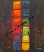 GEBURT DER FARBE - 2012 - Mischtechnik - 120x100 cm (in Privatbesitz)