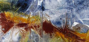 HERBSTMORGEN - 2011 - Mischtechnik - 80x140 cm (im Besitz der öffentllichen Hand)
