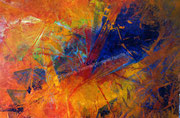 Blau und Gelb - 2012 - Mischtechnik - 60x90 cm (in Privatbesitz)