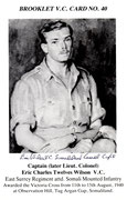 Captain Eric Charles Twelves Wilson ~ Somaliland (August 1940)