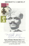 Sepoy Bhandari Ram ~ Burma (November 1944)