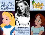Kathryn Beaumont / Alice (Alice In Wonderland) & Wendy Darling (Peter Pan)