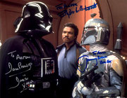 Dave Prowse / Darth Vader, Billie Dee Williams / Lando Calrissian & Jeremy Bulloch / Boba Fett (Star Wars)