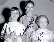 Angela Cartwight / Brigitta von Trapp, Debbie Turner / Marta von Trapp & Kym Karath / Gretl von Trapp