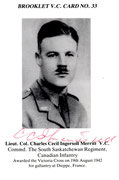 Lieutenant Colonel Charles Cecil Ingersoll Merritt ~ France (August 1942)