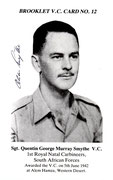 Sgt. Quentin George Murray Smythe ~ Western Desert/Libya (June 1942)