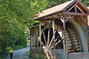 Größtes Wasserrad Bayerns - Gießenbachklamm