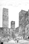 San Gimignano, Geschlechertürme, Italien