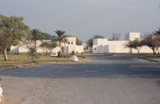 Hier befinden wir uns bereits im Etosha NP. Unsere erste Station war das Fort Namutoni. Diese ehemalige Polizeistation, welche 1957 neu erstellt und 2007 komplett renoviert wurde, dient heute als Touristenunterkunft.