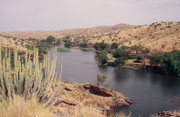 Der 39 km² grosse, seit 1962 bestehende Daan Viljoen Wildpark liegt etwa 25 km nordwestlich von Windhoek, im Khomashochland in durchschnittl. Höhe von 2000 Metern. Etwas mehr als 200 Vogelarten wurden bisher in diesem Wildpark gezählt.