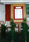 Bild: Seeligstadt Kriegerdenkmal 2001 Friedhof