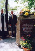 Bild: Seeligstadt Kriegerdenkmal 2001 Friedhof