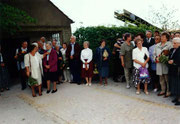 Bild: Seeligstadt Kriegerdenkmal 2001 Friedhof