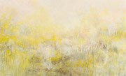 o.T. (goldenes Licht), 2019, 230x140cm, Eitempera auf Leinwand