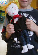 die Puppe hat dieser 2. Klasser alleine gemacht!!!