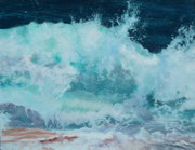 "Waha o ka nalu" 30x40cm, Uart 30x40cm, Uart 400, (C) D. Saul 2023