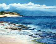 "Low Tide" Pastell, 40x50cm, UART 400, (C) D. Saul , SOLD
