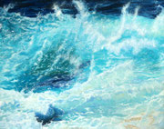 "Tumble and Roll" Pastell, 40x50cm, (C) D. Saul 2021, SOLD