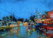 "Rain in Paia" Pastell, 19x26,5cm, Mi Teintes Touch, Sennelier, (C) D. Saul 2015